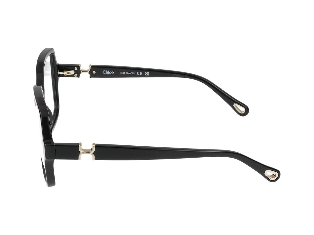 Chloé Black Ch0335o Acetate Oversized Square Eyeglasses