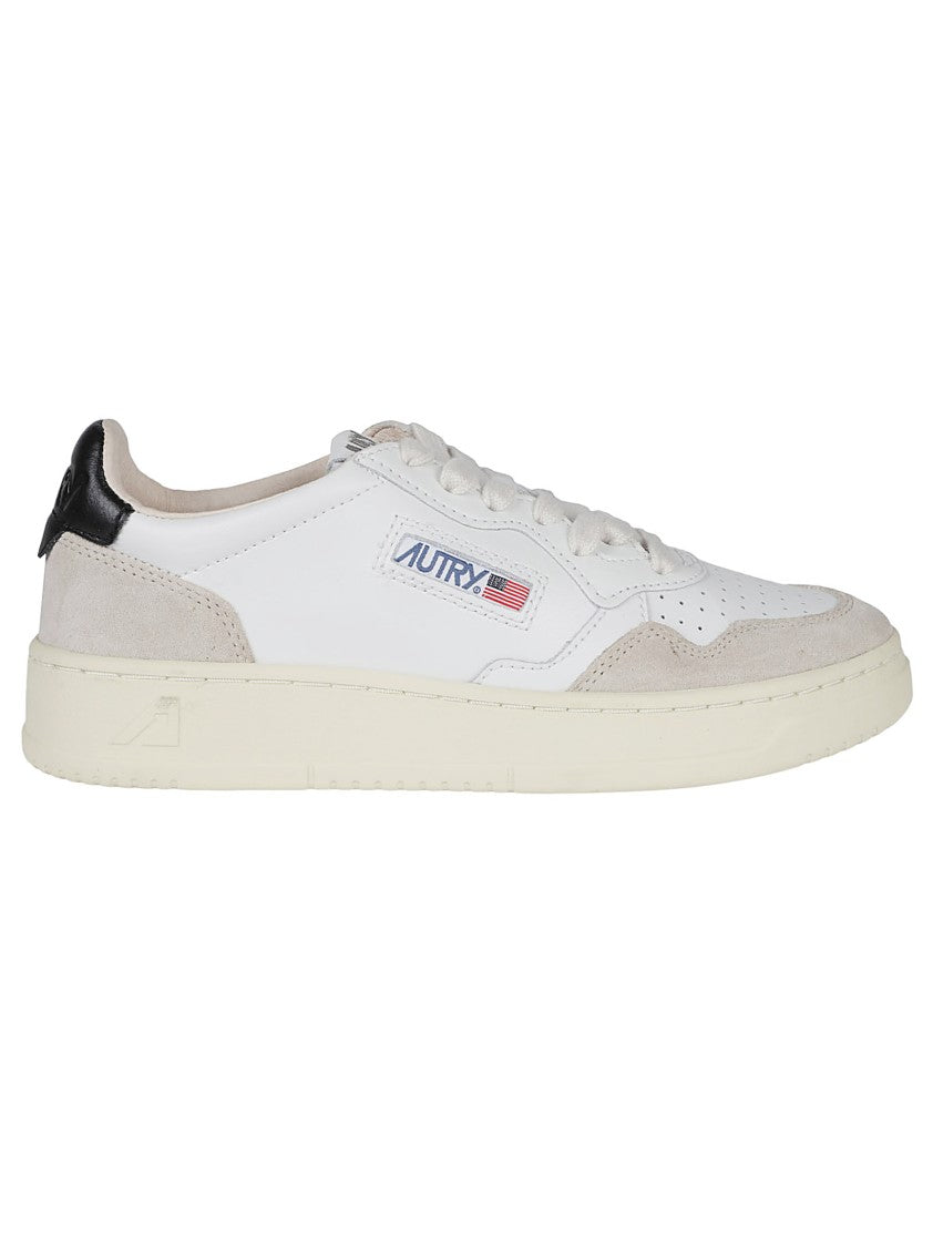 Autry Medalist Low Leather Suede Sneakers