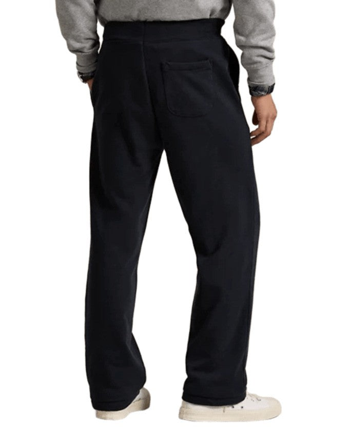 Polo Ralph Lauren Relaxed Fit Black Loopback Cotton Trousers