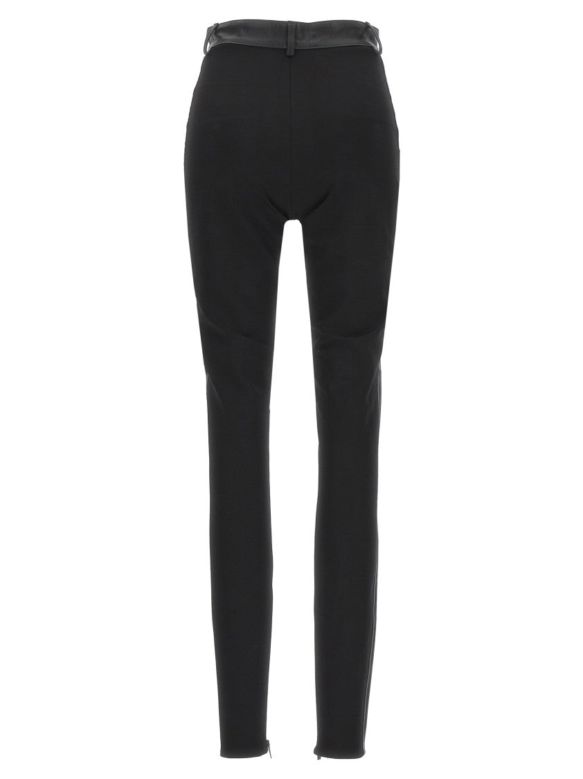David Koma Napa Leather' Leggings