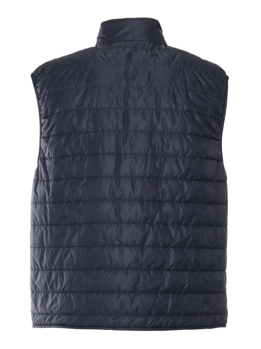 Fay Quilted Padded Vest With High Collar
