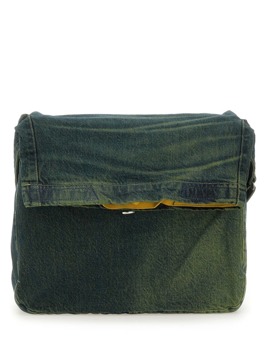 Our Legacy Textured Cotton Shoulder Bag