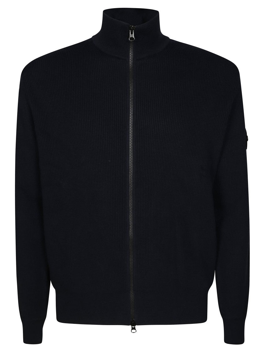 Stone Island Tailored Black Crew Neck Sweater