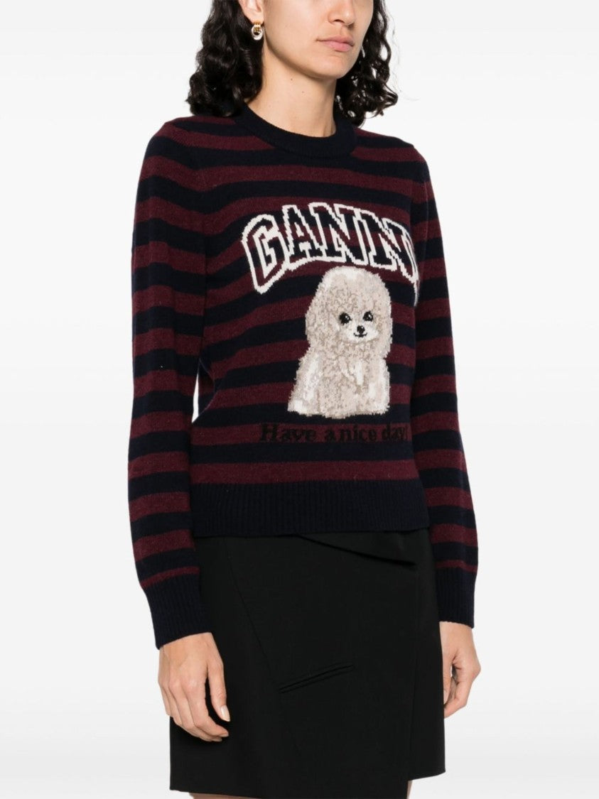 Ganni Crew Neck Sweater