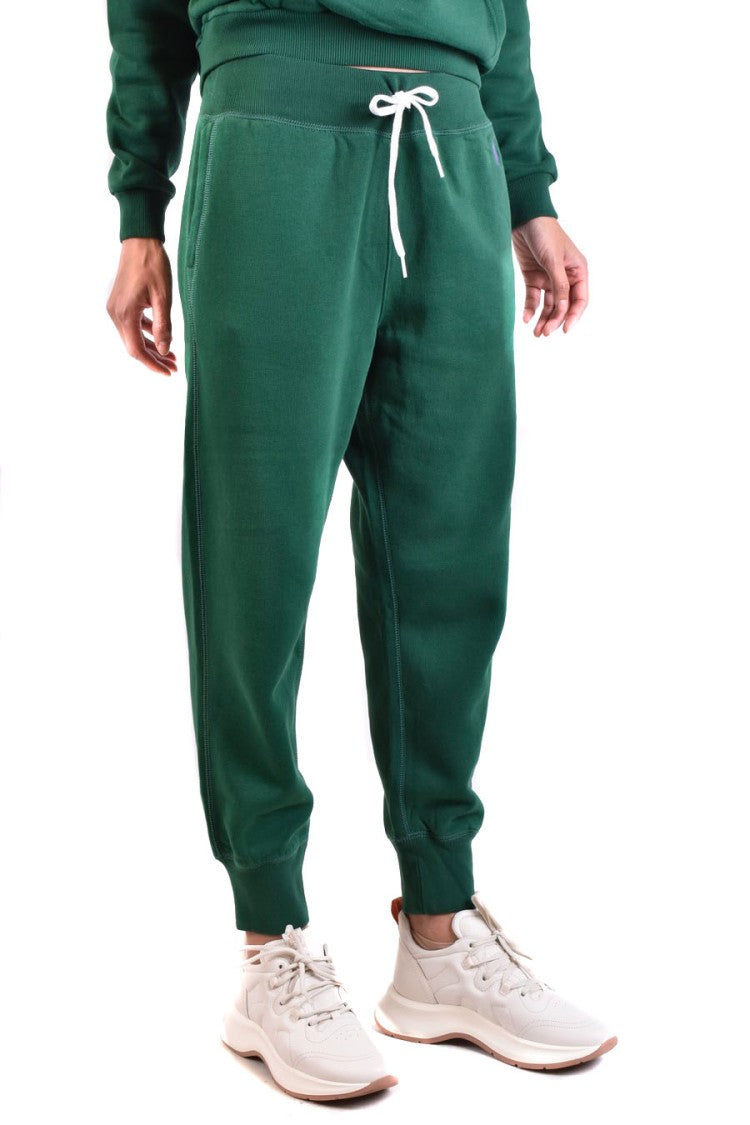 Polo Ralph Lauren Green Track Pants With Relaxed Fit