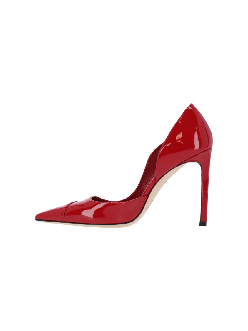 Jimmy Choo "Brigitte 100" Pumps Red