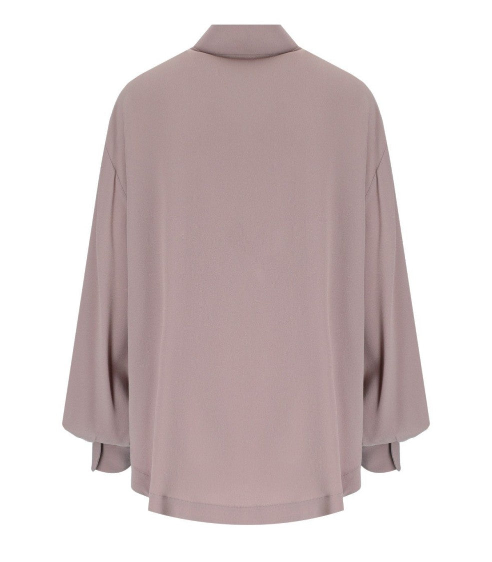 Federica Tosi Mauve Oversize Shirt