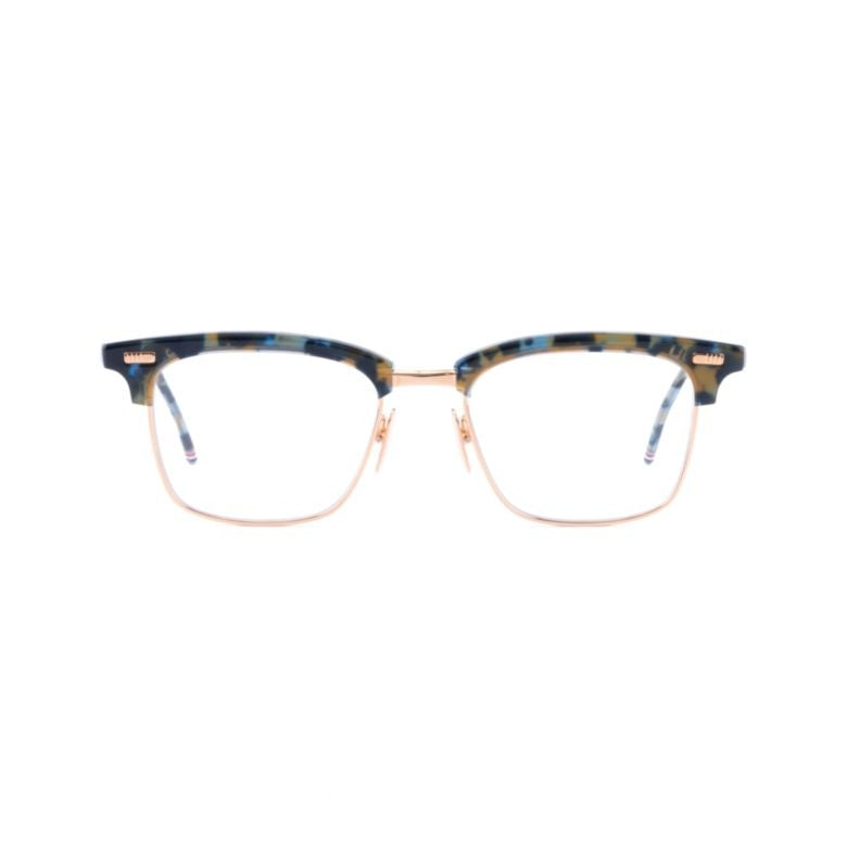 Thom Browne Ueo711a Semi-Rimless Tortoiseshell Eyeglasses