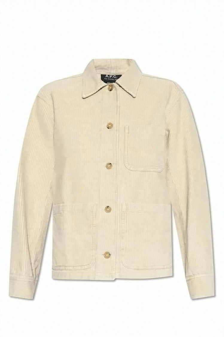 A.P.C. Structured Casual Jacket With Classic Collar