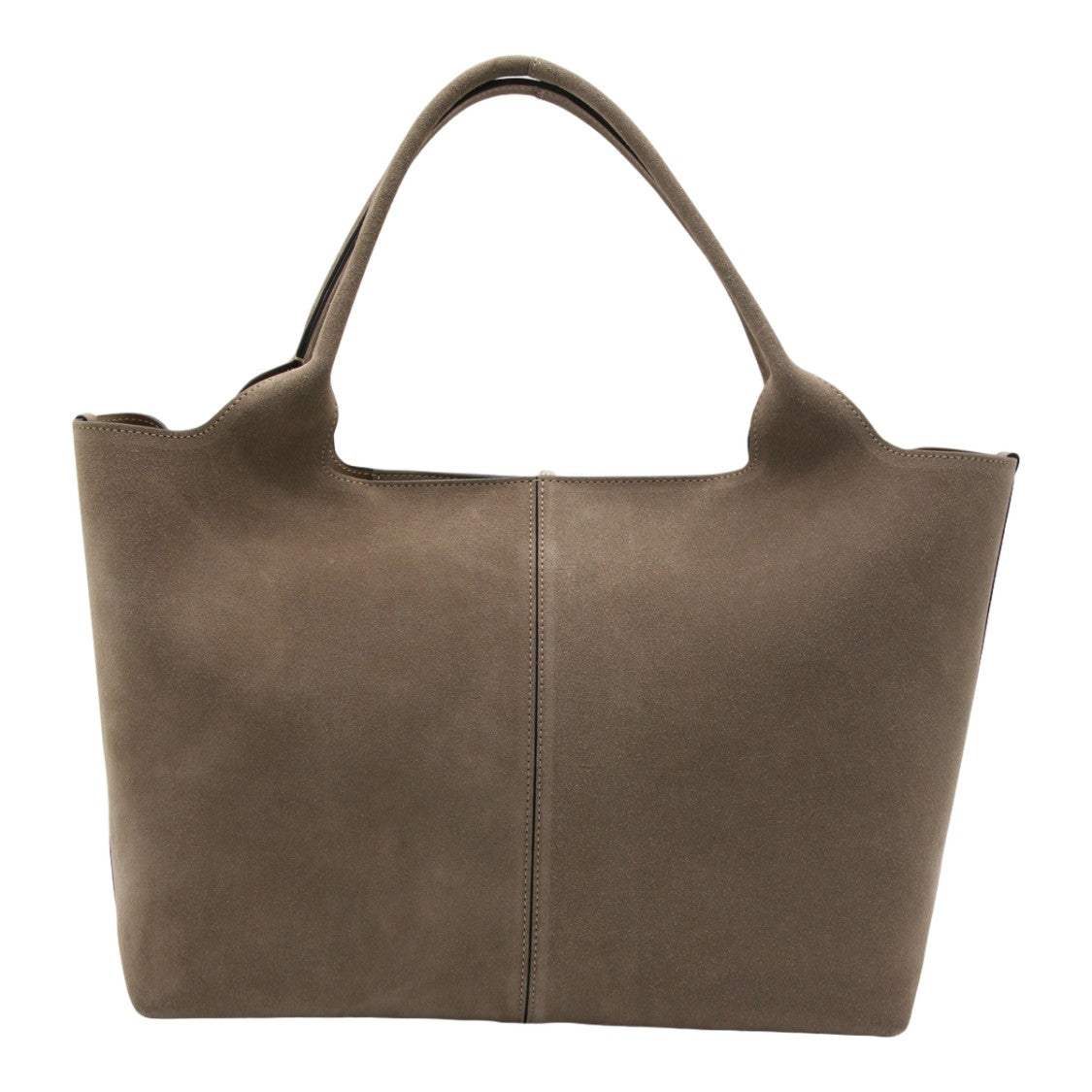 Tod's Spacious Tote Bag With Soft Suede-Like Texture