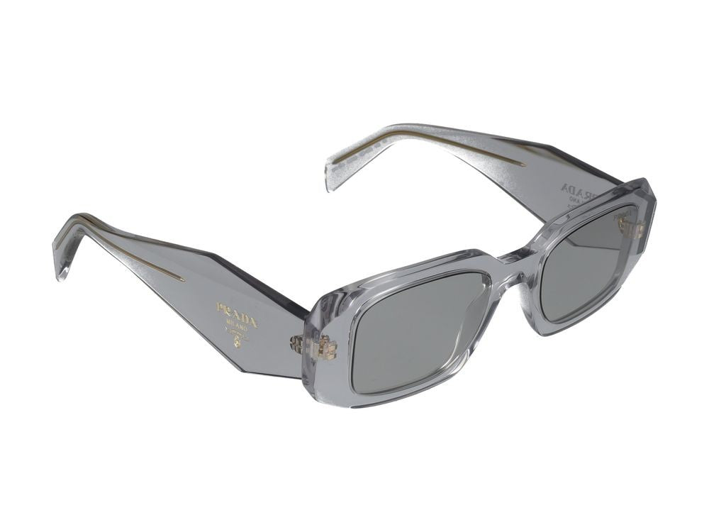 Prada Black Oversized Square Acetate Sunglasses