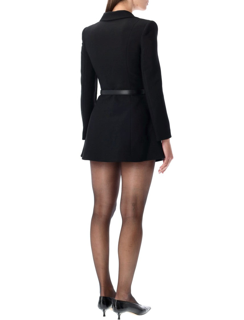 Self-Portrait Blazer Belted Mini Dress