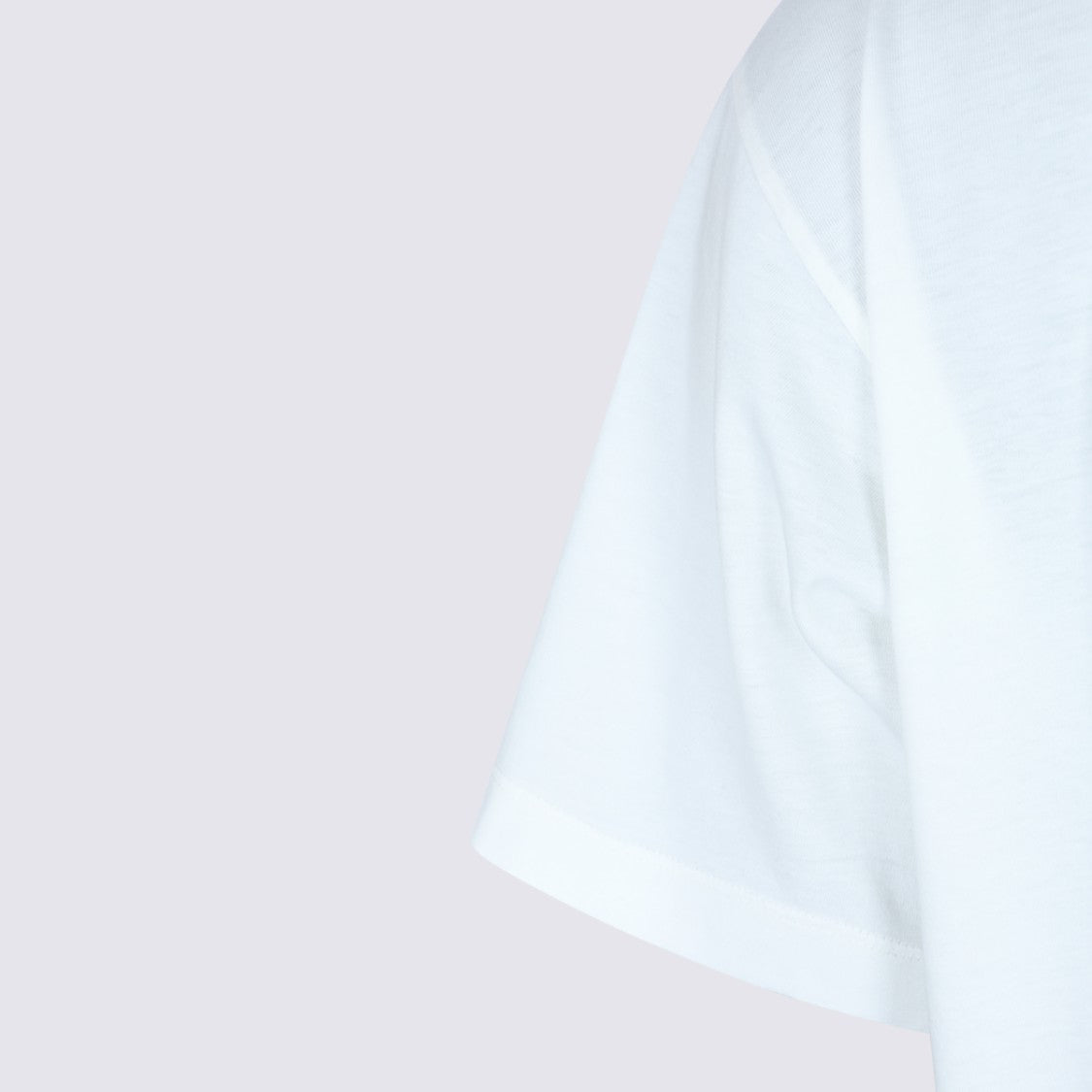 Mm6 By Maison Margiela White Cotton Handwritten T-Shirt