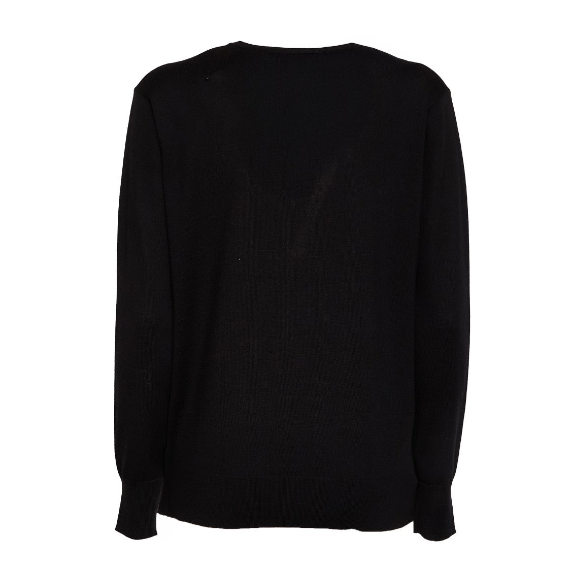 Dries Van Noten Tuomas V Neck Strass Knit Sweater