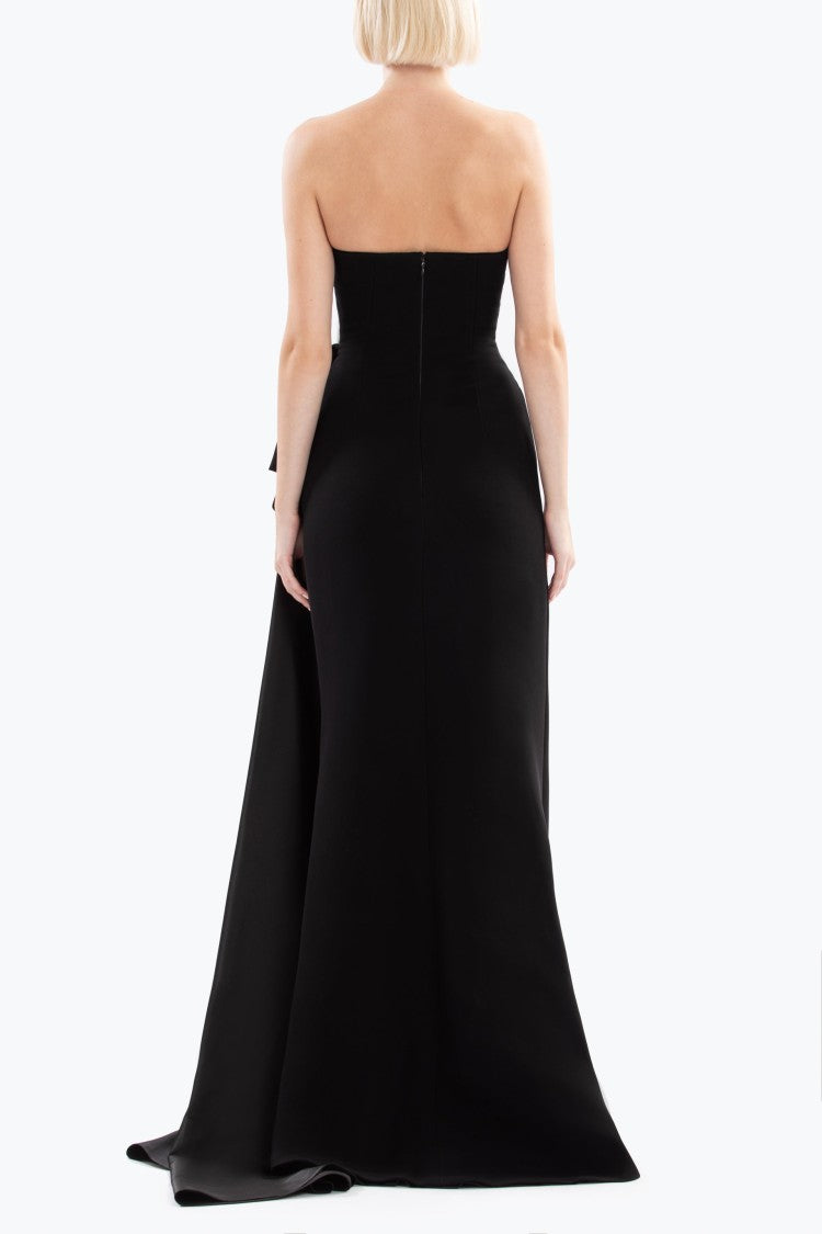 Saiid Kobeisy Strapless Long Dress