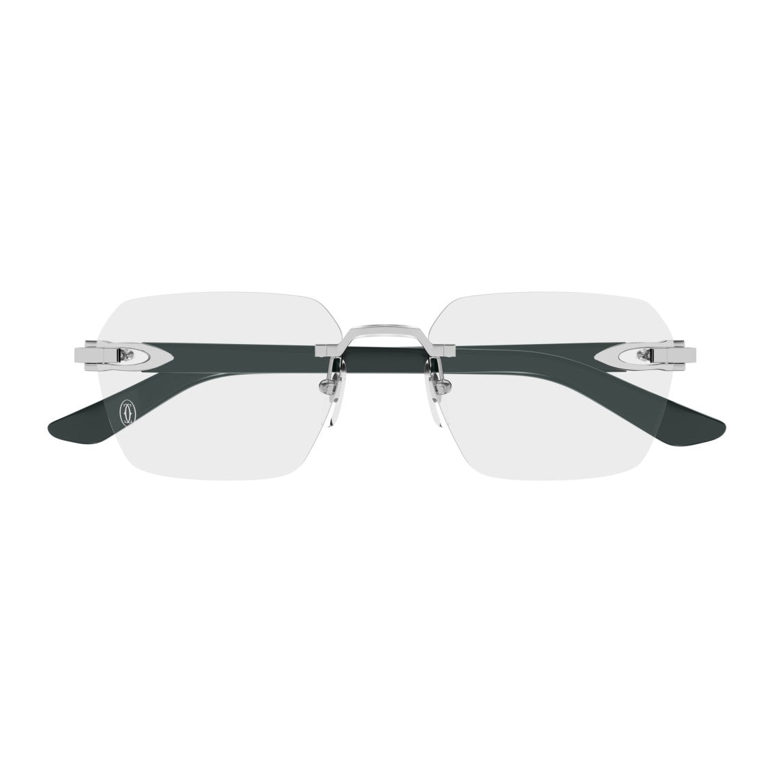 Cartier Ct0623o Rimless Rectangular Eyeglasses