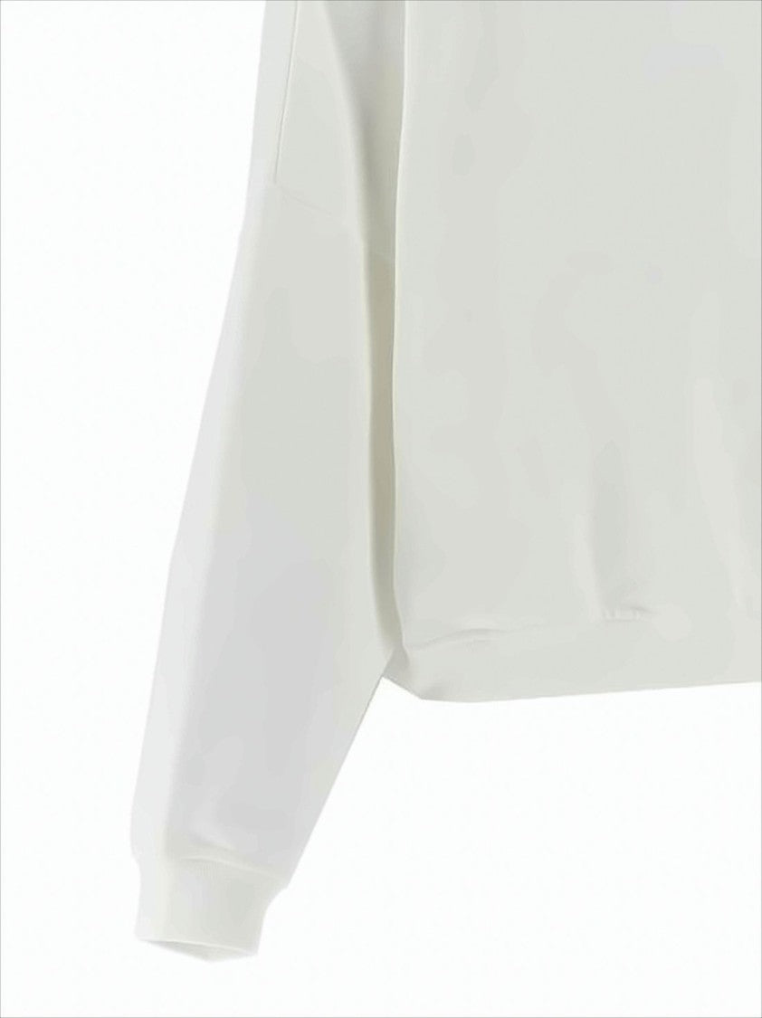 Marni Relaxed Fit Long-Sleeve T-Shirt With Textured Lettering