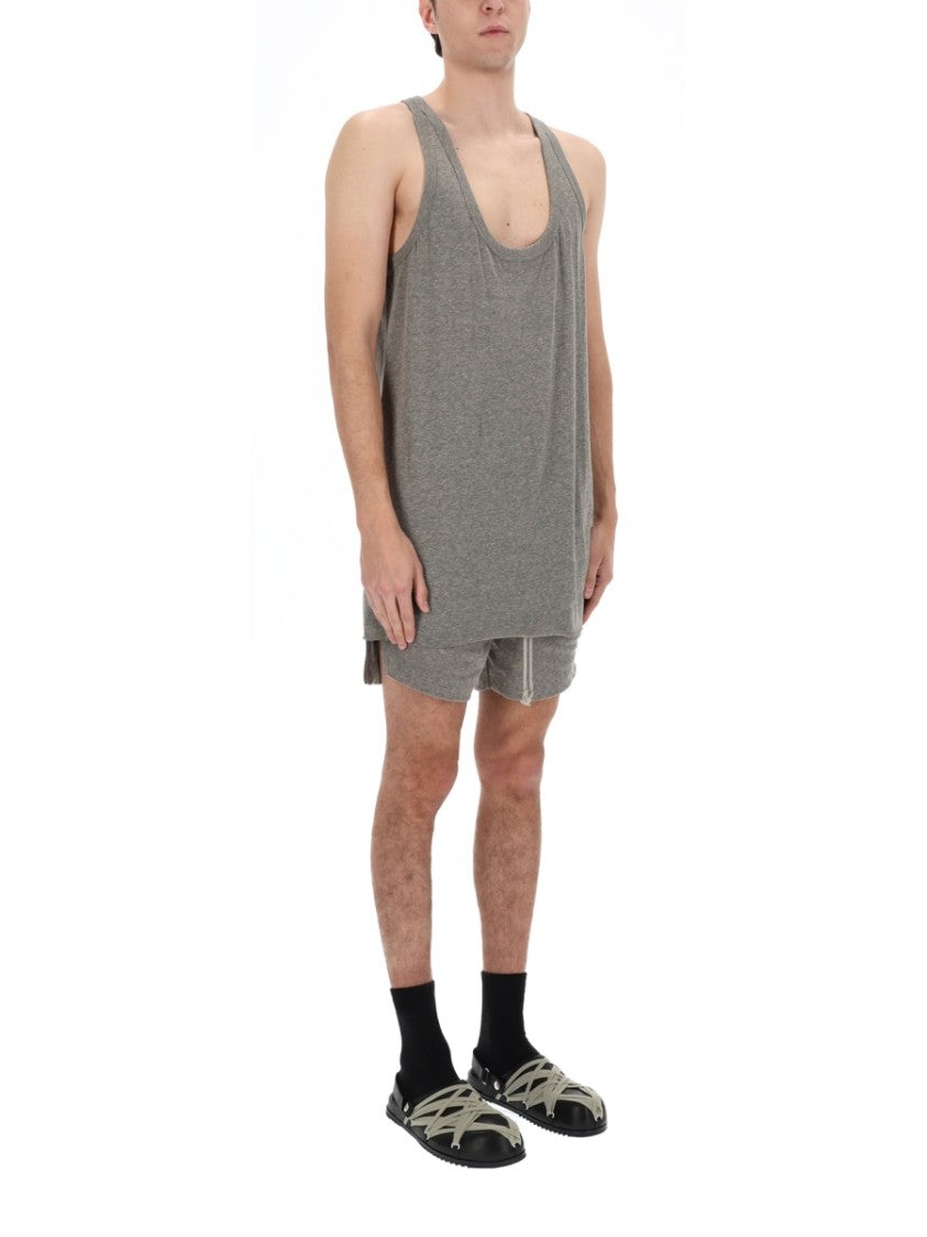 Rick Owens Dbl Boxers Cotton-Blend Shorts