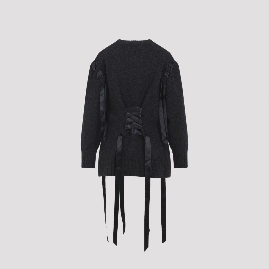 Simone Rocha Sculpted Ribbon Corset Cardigan