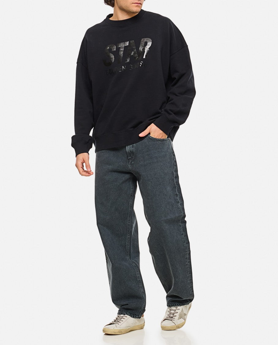 Agolde Faded Relaxed Wide-Leg Fusion Jeans