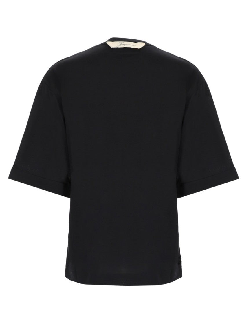 Jacquemus Neutrals Ventadou Boxy Straight Fit T-Shirt