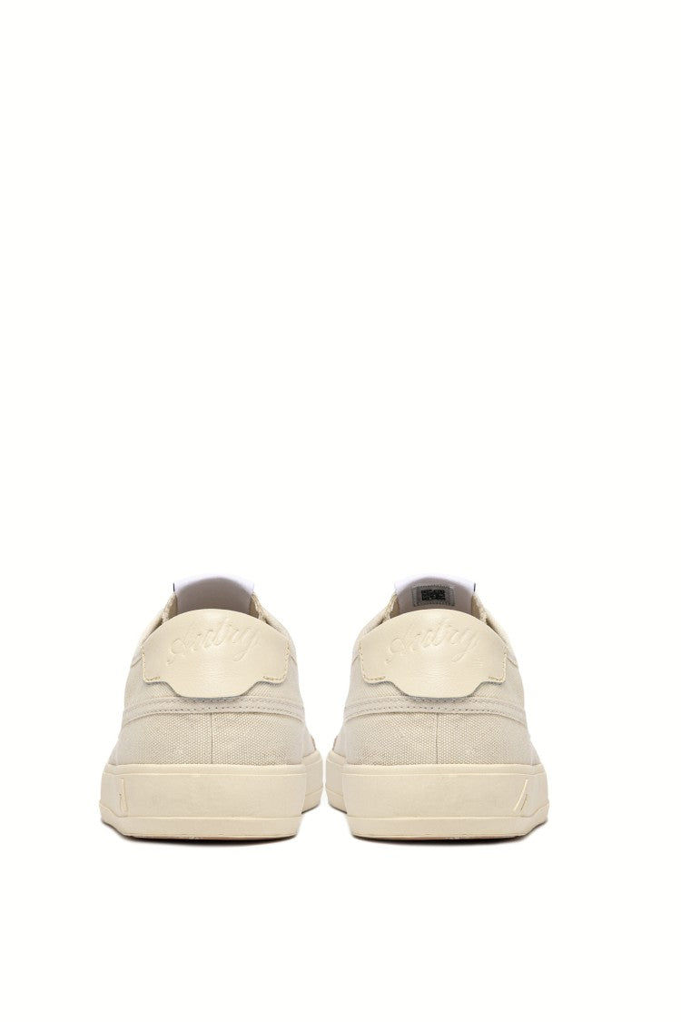 Autry Cream Windscape Suede Canvas Sneakers