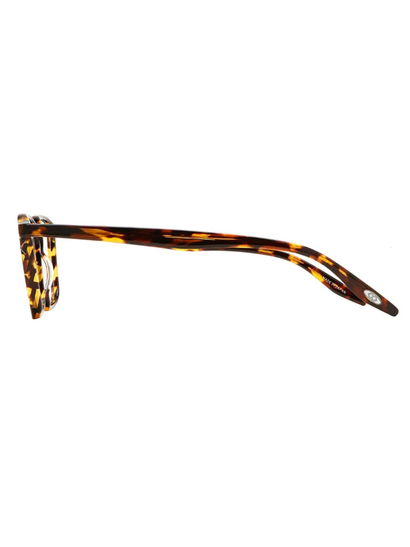 Barton Perreira Brown Raymond Rectangular Tortoiseshell Sunglasses