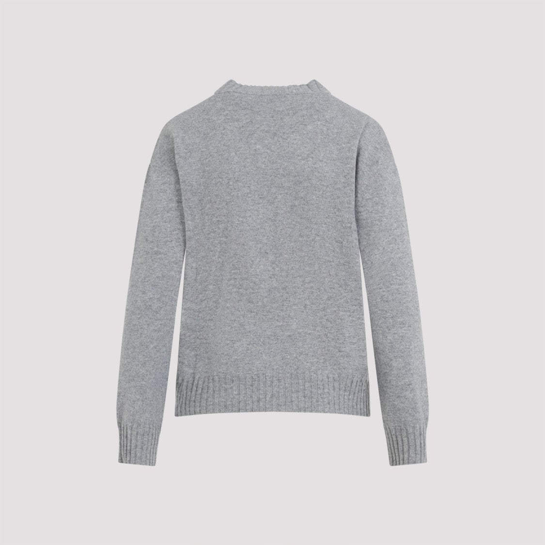 Fabiana Filippi Wool-Cashmere Blend Sweater With Ribbed Hem