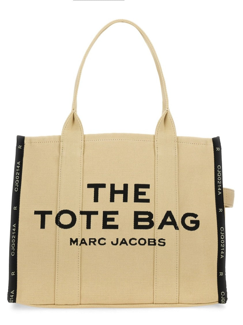 Marc Jacobs Large Rectangular Tote Bag In Cotton-Polyester Blend