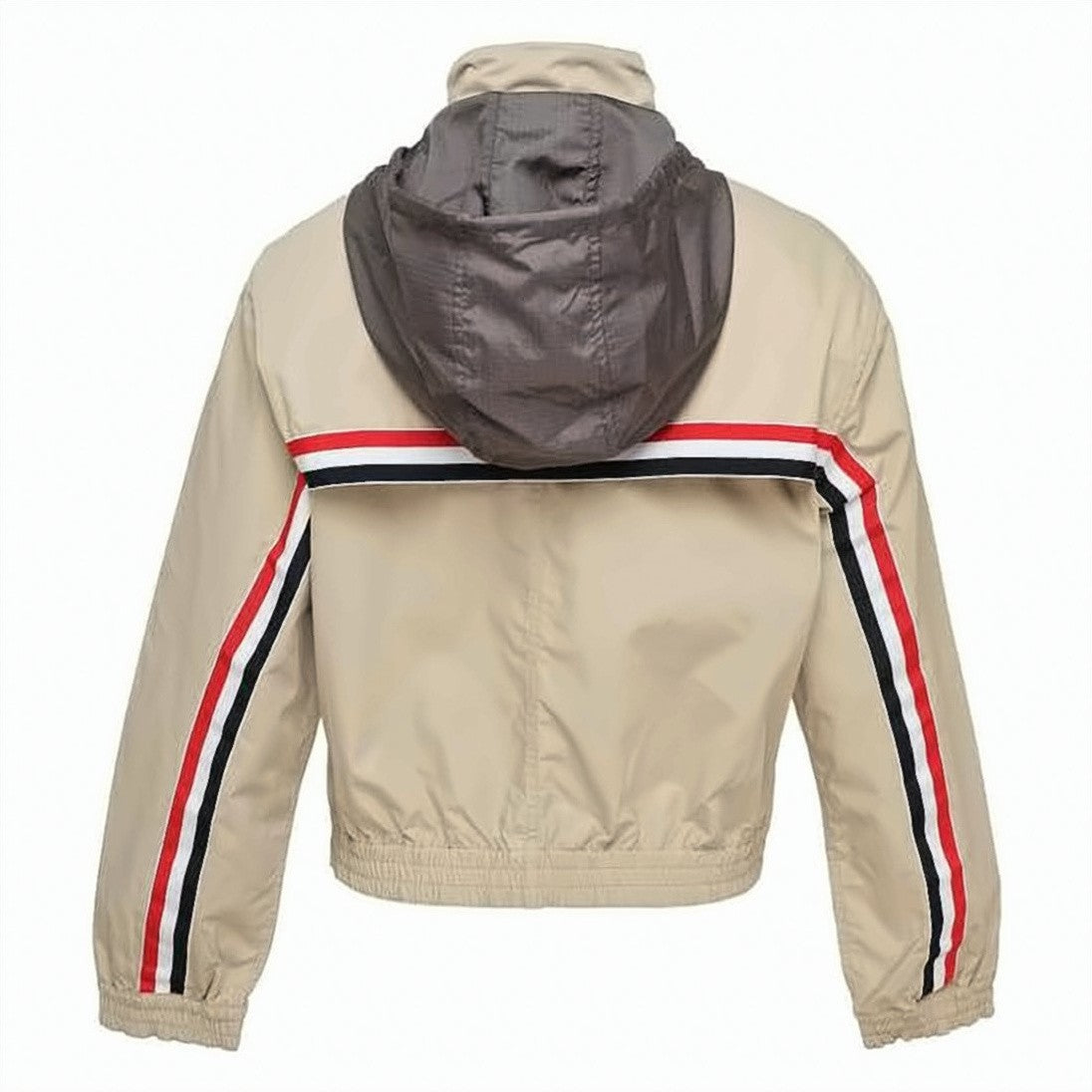 Thom Browne Zip-Up Jacket With Sporty Stripes
