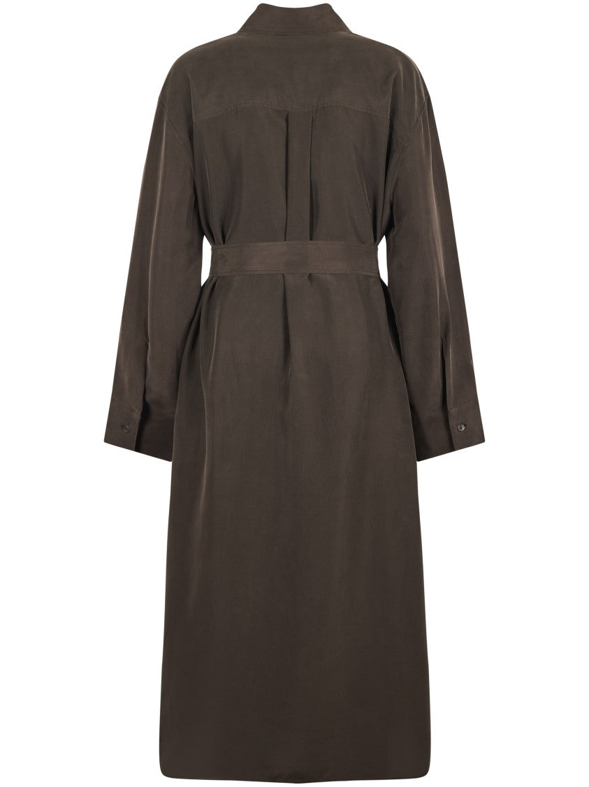 Soeur Long Relaxed Silhouette Coat