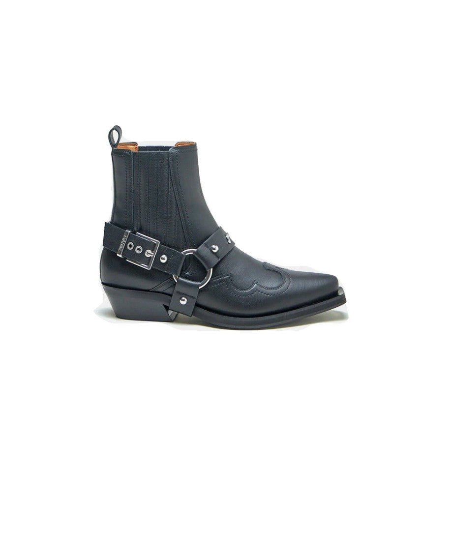 Ganni Bottes Chelsea Western