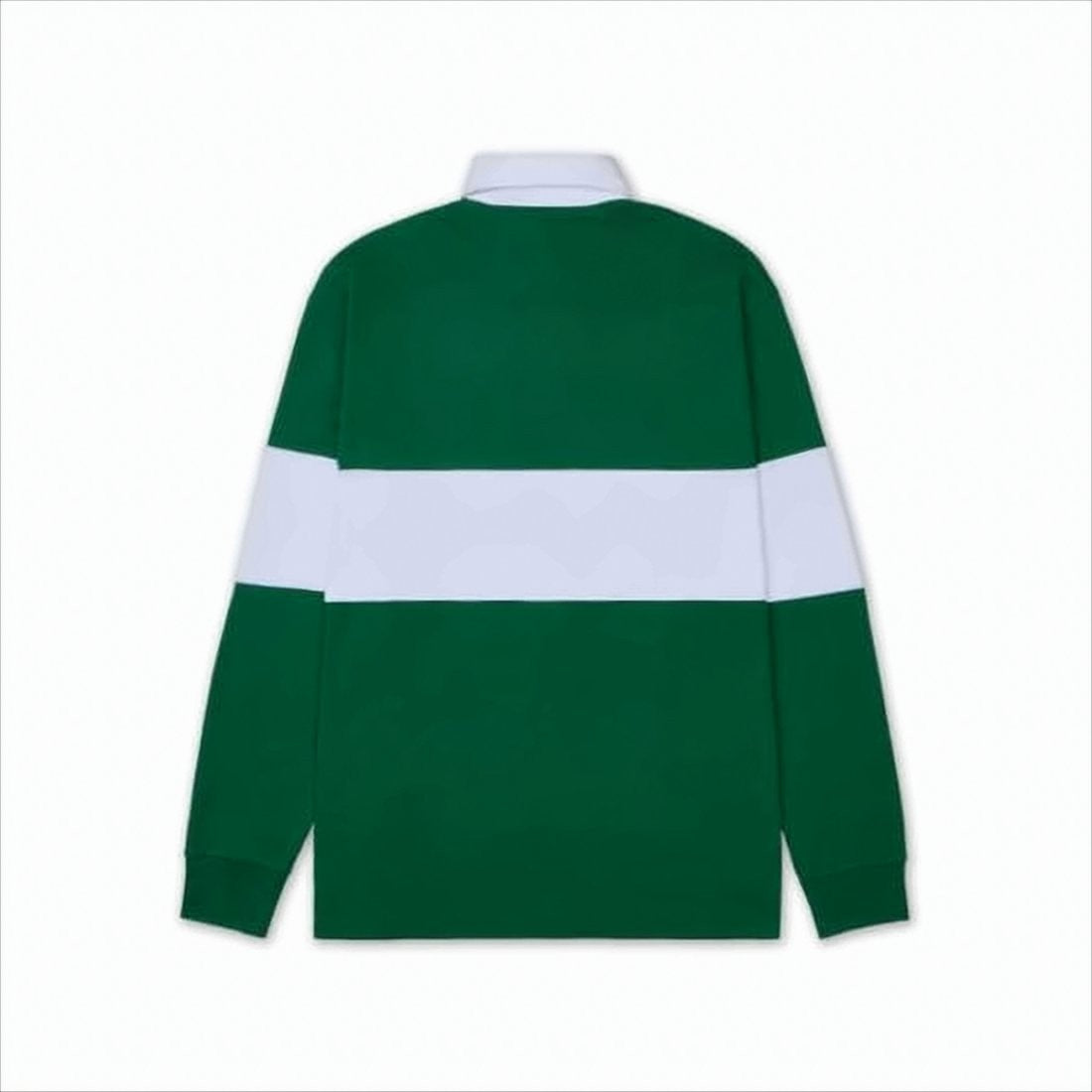 Polo Ralph Lauren Long-Sleeve Green Sweatshirt With Bold Stripes