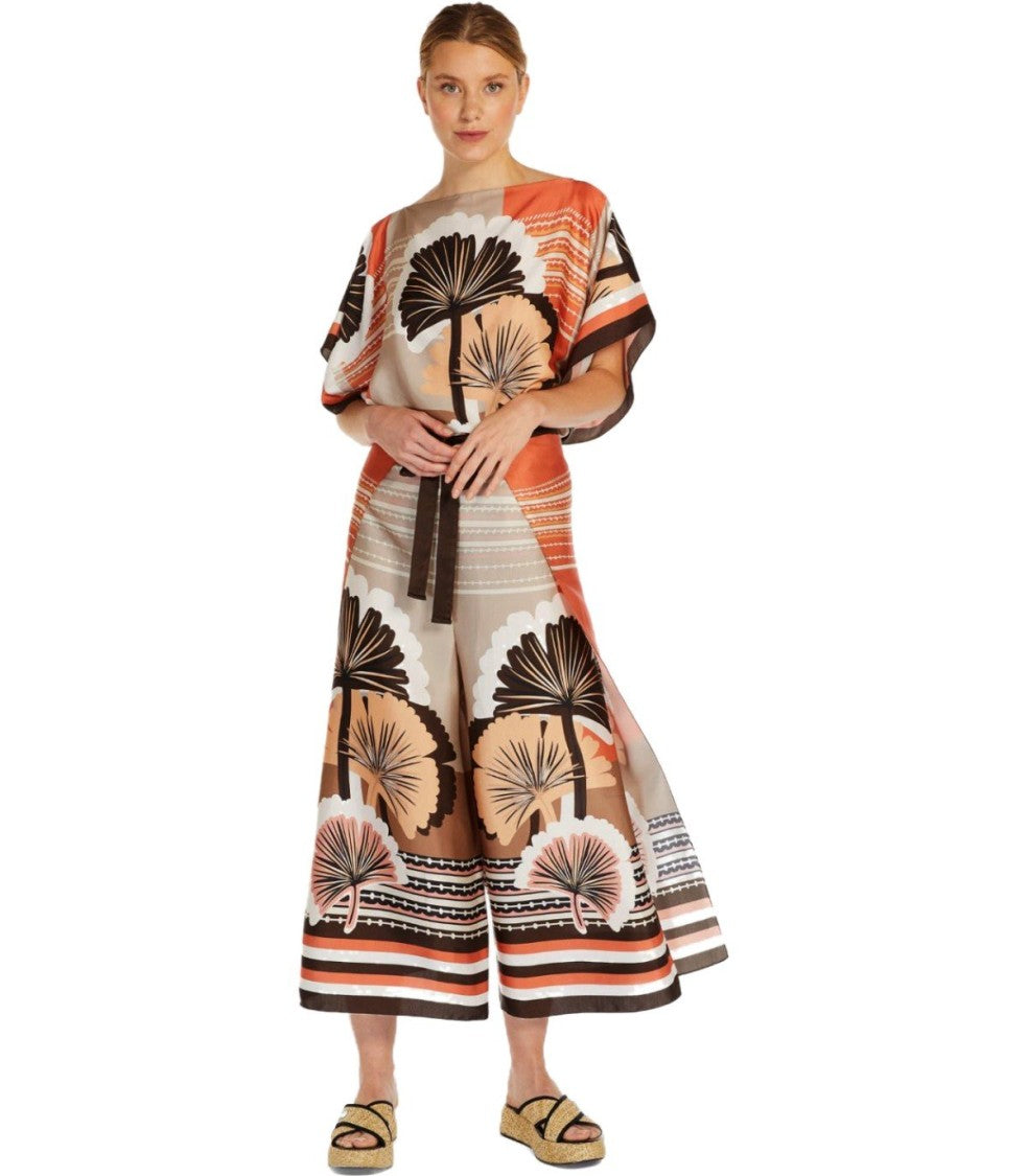 Max Mara Beachwear Blasone Multicolor Pareo Pants