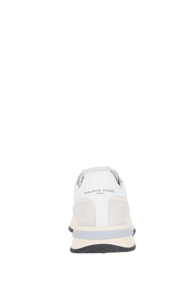 Philippe Model Tropez 2.1 Leather And Suede Running Sneakers