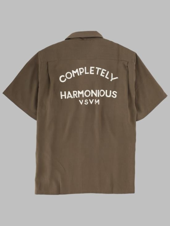 Visvim Camp Collar Short-Sleeve Shirt With Embroidered Detailing