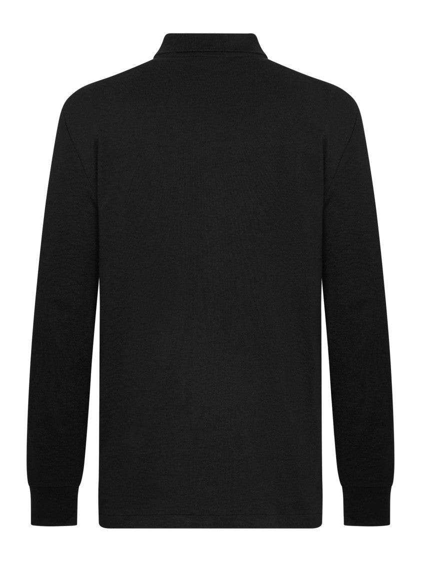 Polo Ralph Lauren Long-Sleeve Polo Shirt With Ribbed Collar