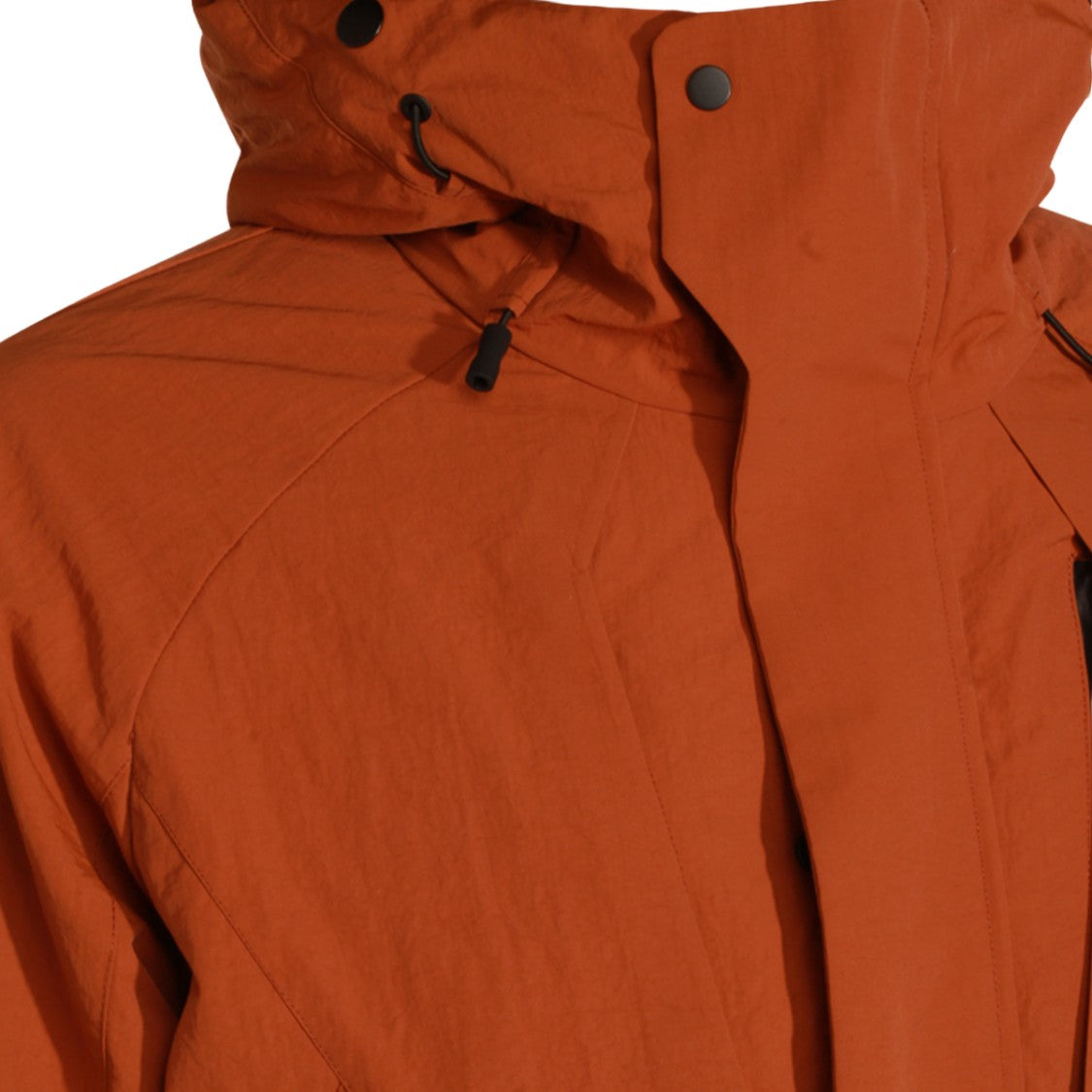 Jg1 Burnt Orange Jacket With Adjustable Hood