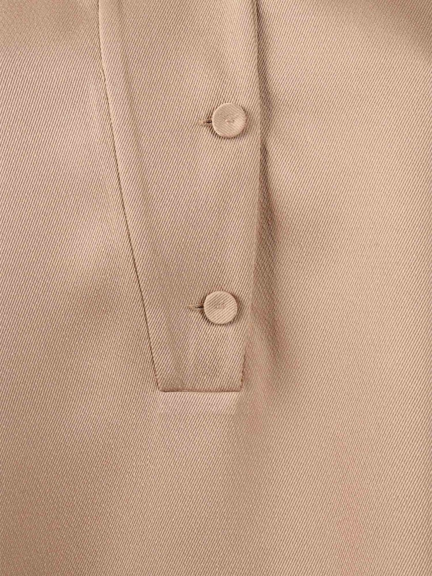 Emporio Armani Silky Band Collar Shirt