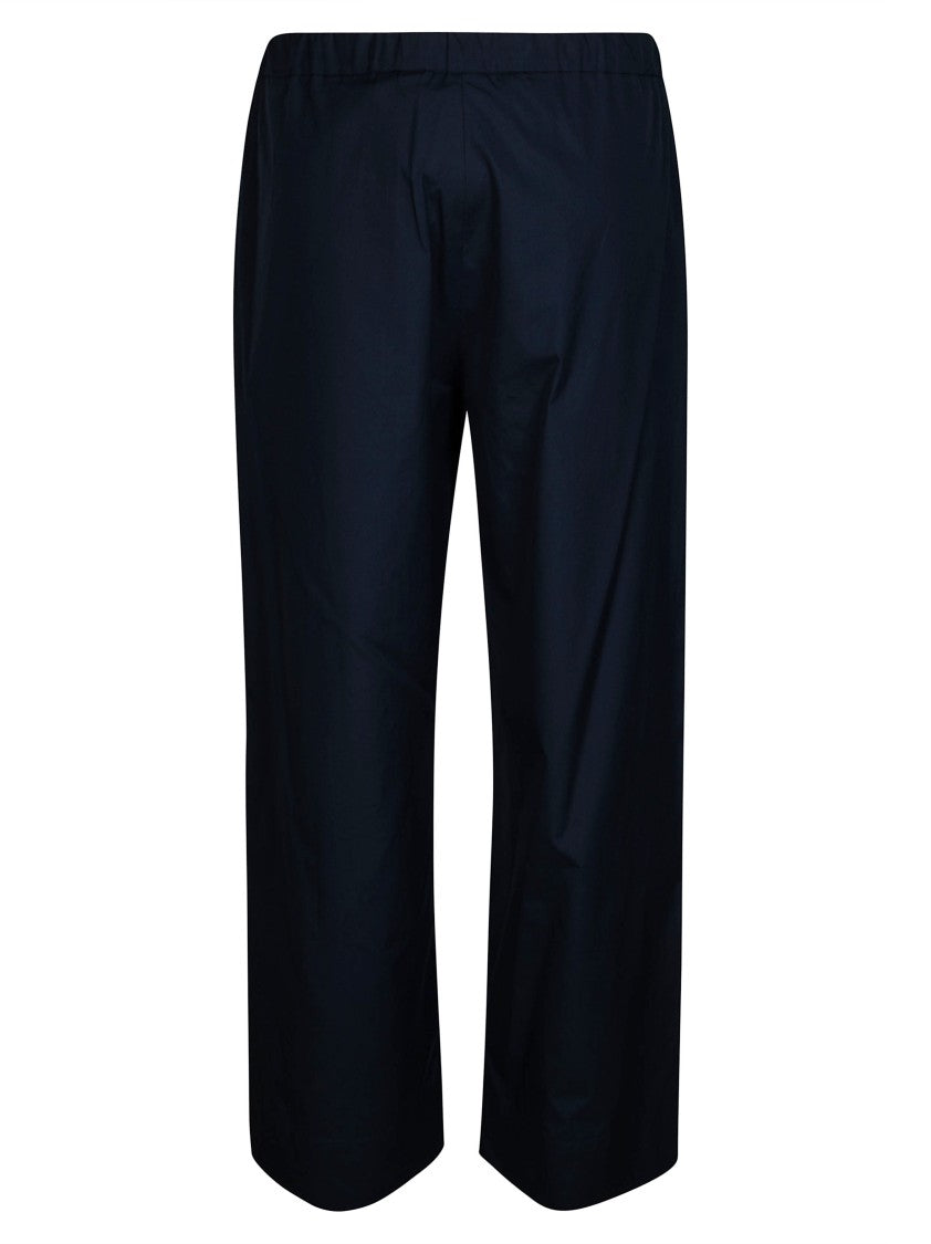Max Mara Smmargento Relaxed Cropped Wide-Leg Pants