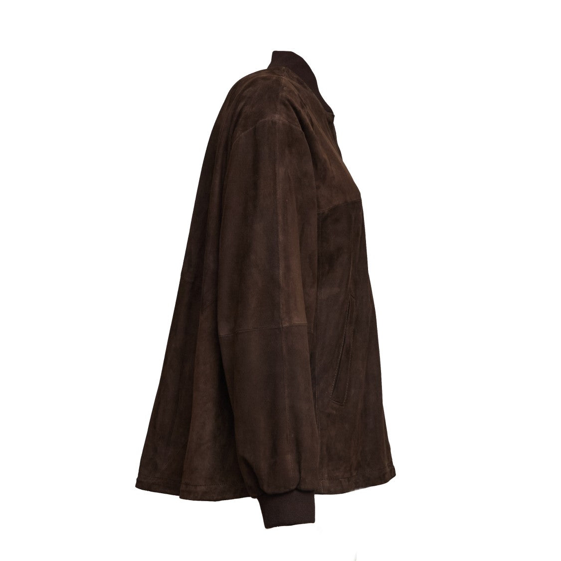 Department Five Unwashed Suede Bomber Jacket