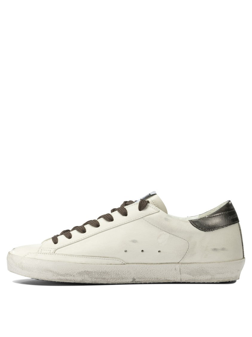 Golden Goose Low-Cut Sneakers With Vintage Leather