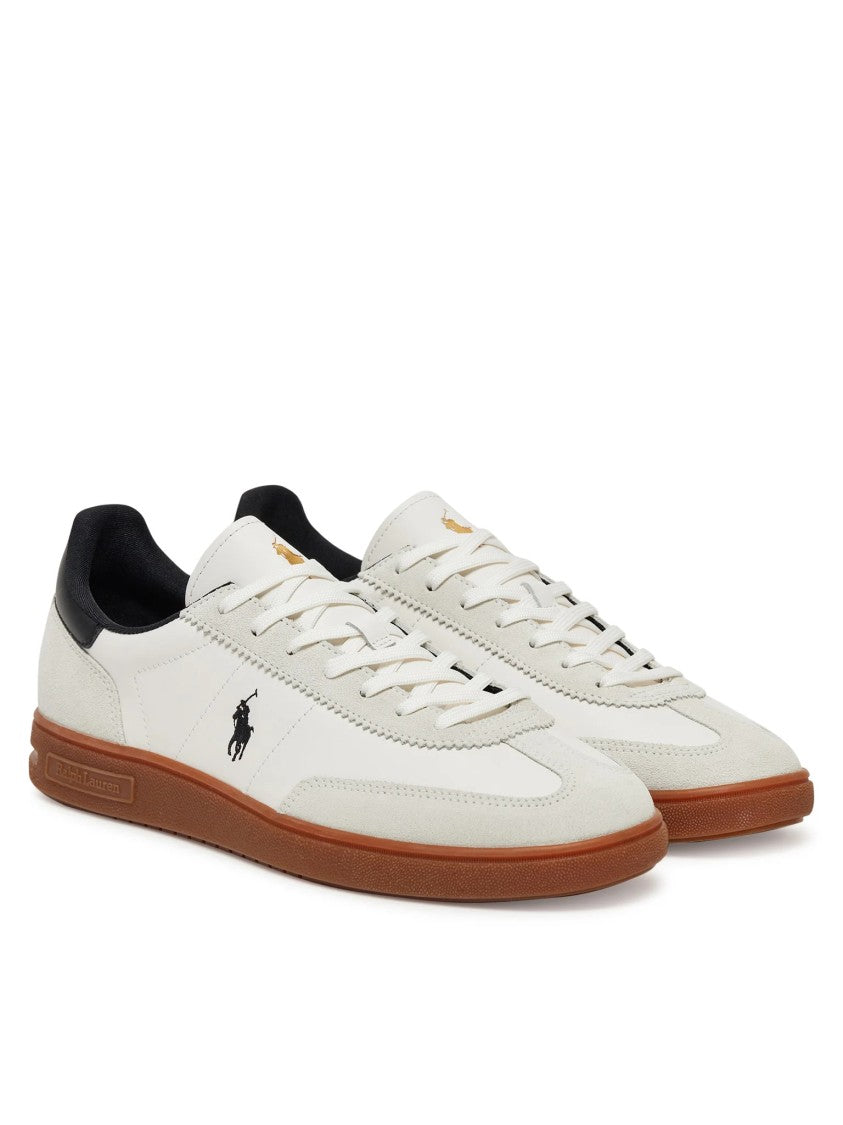 Polo Ralph Lauren Contrasting Heel Low-Top Sneakers