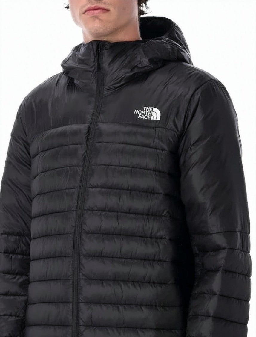 The North Face Lightweight Padded Jacket With Horizontal Quilting And Hood