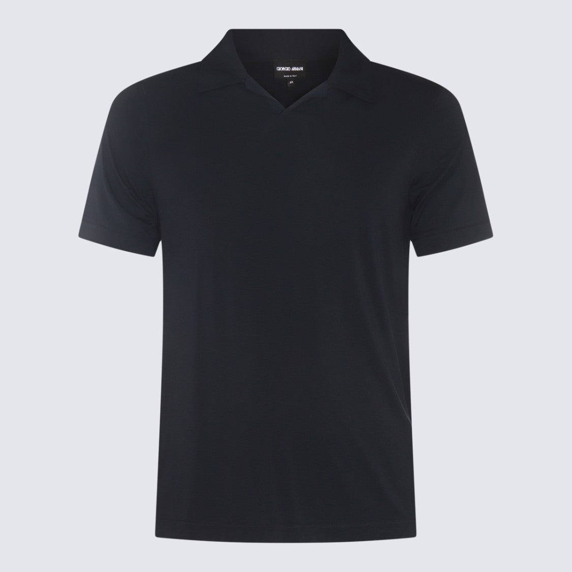 Giorgio Armani Black Polo Shirt