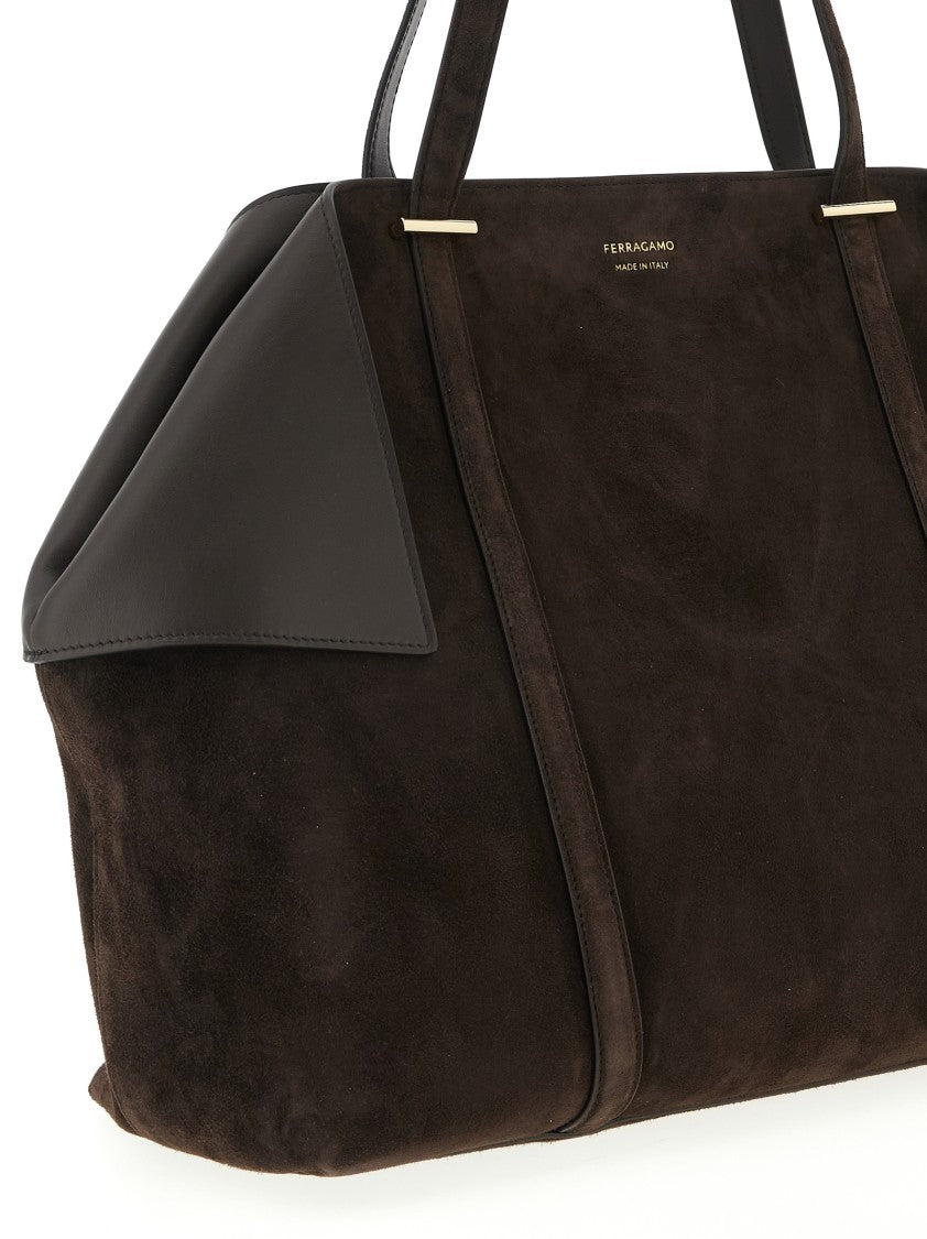 Ferragamo 'Scarf L' Shoulder Bag
