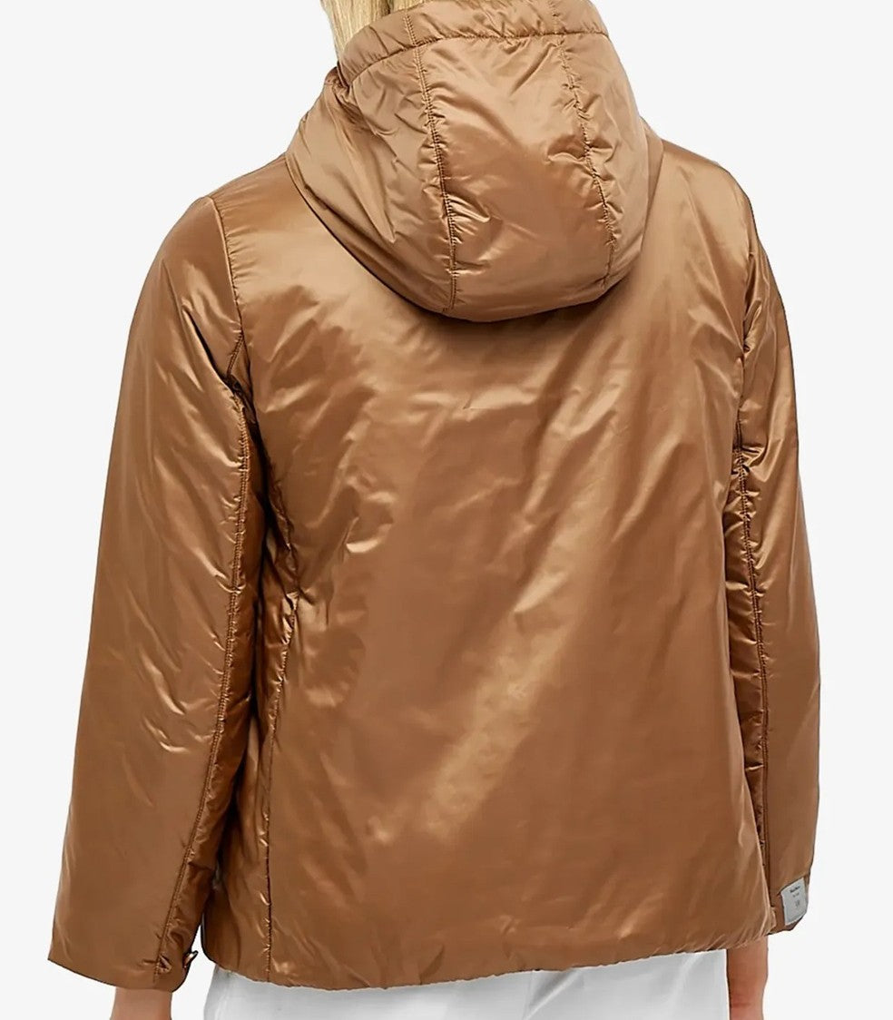 Max Mara Lightweight Hooded Jacket With Smooth Finish