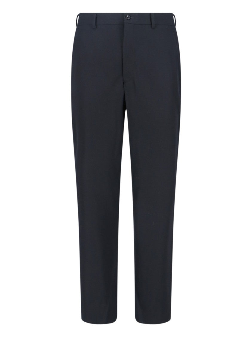 Comme Des Garçons Straight-Leg Trousers With Classic Tailored Fit