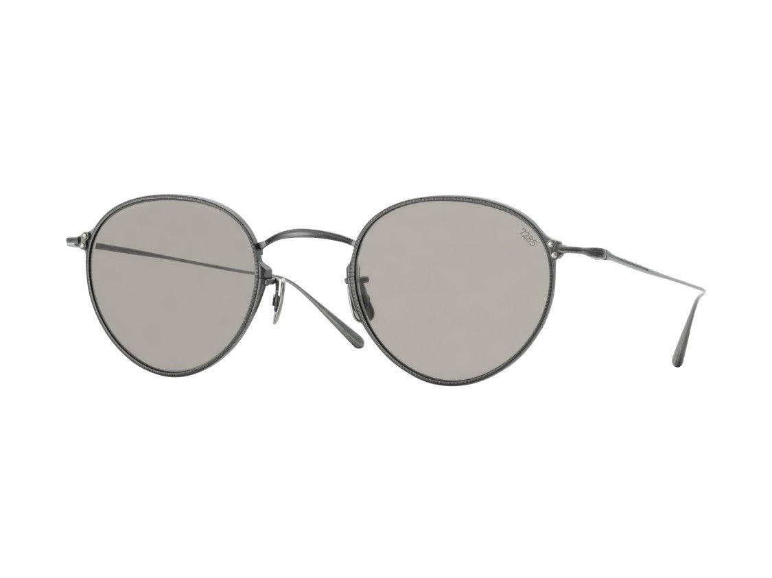 Eyevan 199 Sun Slim Metal Round Sunglasses
