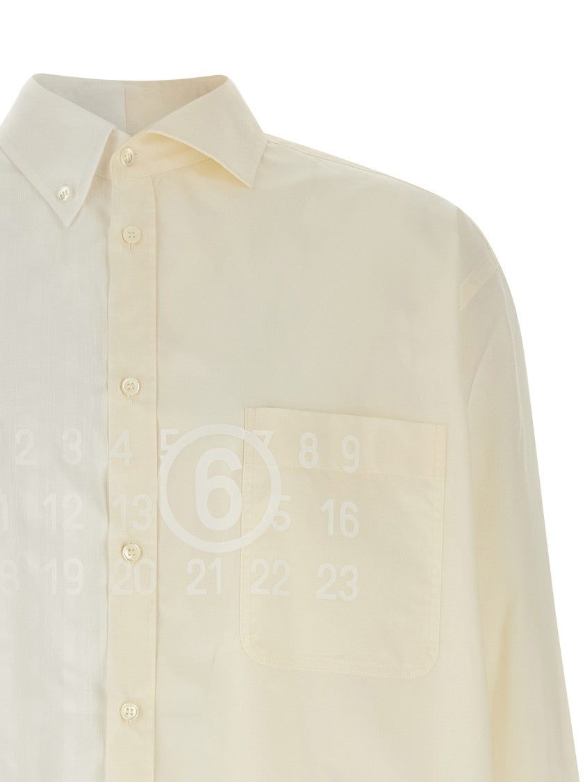 Mm6 By Maison Margiela 'Numeric Signature Mm6' Shirt